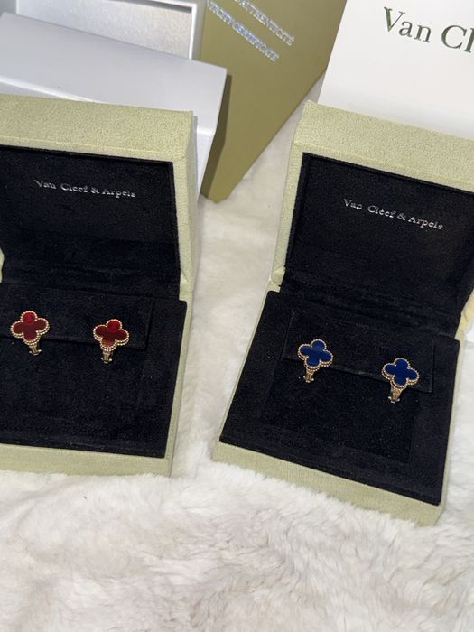 Van cleef 750 проба серьги