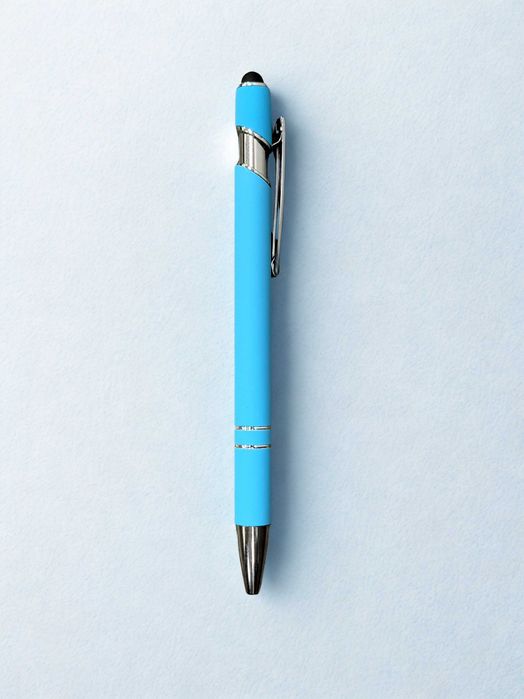 Рекламен химикал със стилус – подходящ за лазерно гравиране и печат