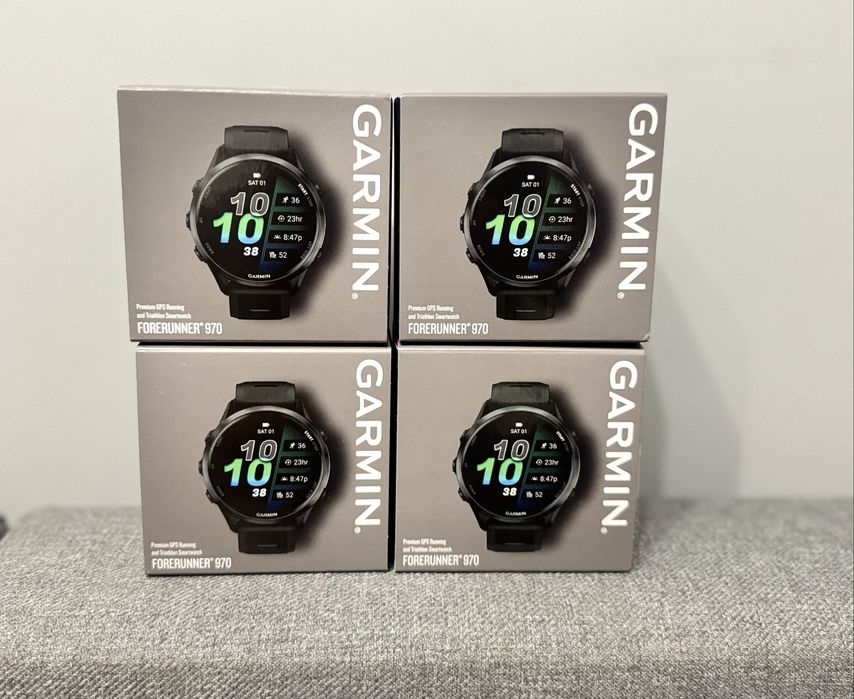 New Garmin Forerunner 970 Black