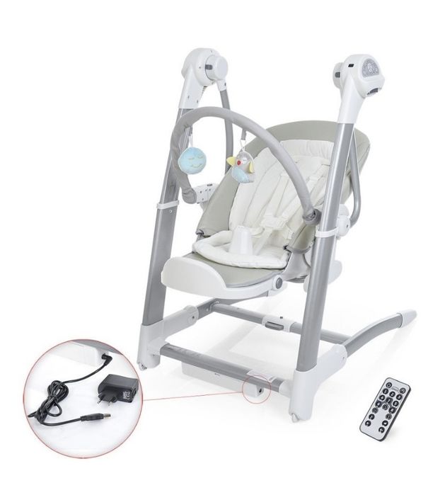 Пролам шезлонг-стул для кормления 2 в 1