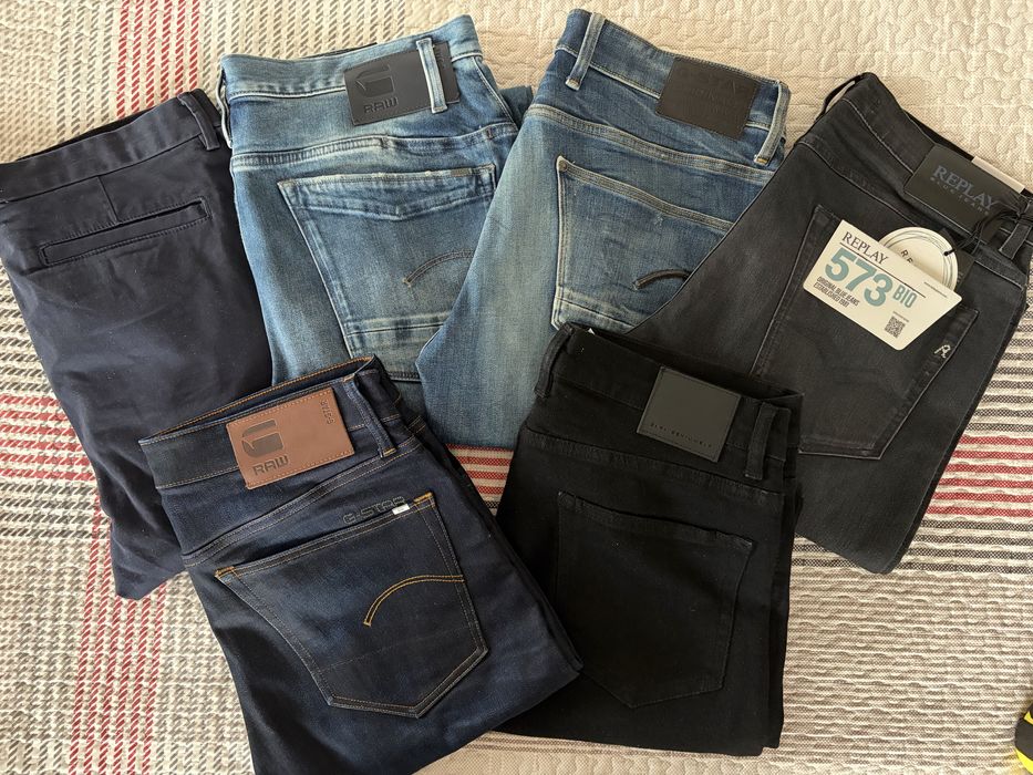 Мъжки Дънки G-star Replay Zara Napapijri