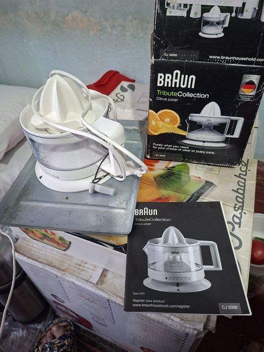 Цитрусовая соковыжималка фирмы BRAUN