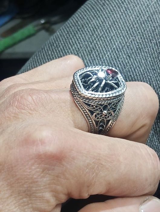 Кольцо ручной работы