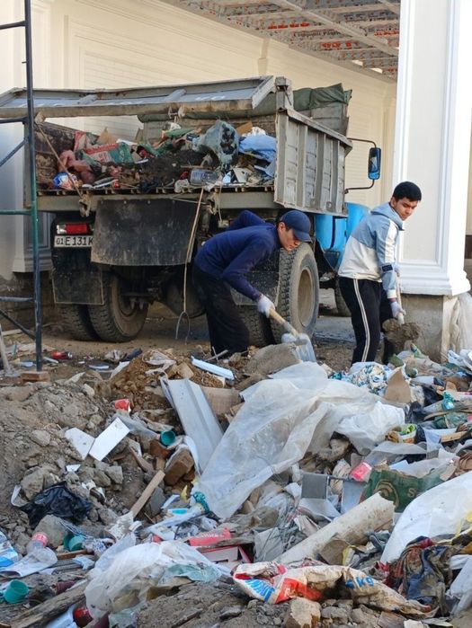 Musor tashish xizmati услуги по вывозу мусора