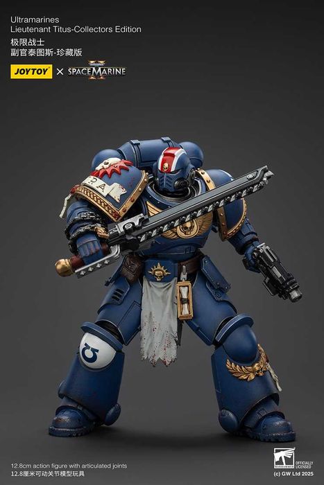 JOYTOY Warhammer 40k: Space Marine II – Lieutenant Titus