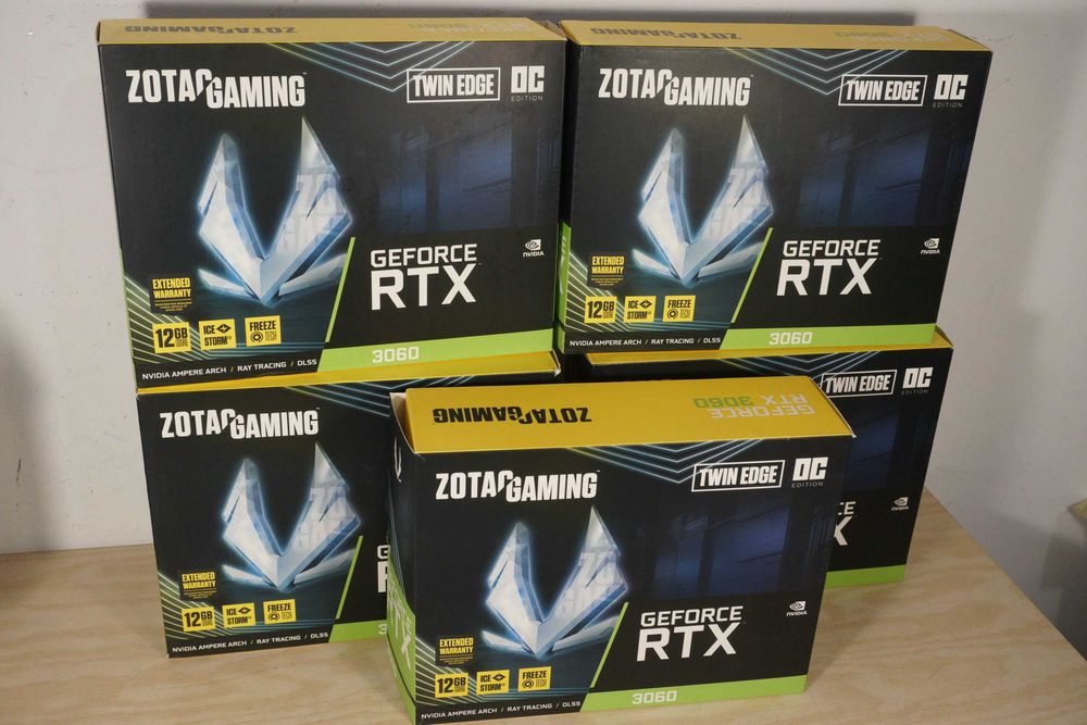 RTX 3060 12GB Zotac Twin Edge OC Nvidia GPU видеокарта/ вкл. ДДС