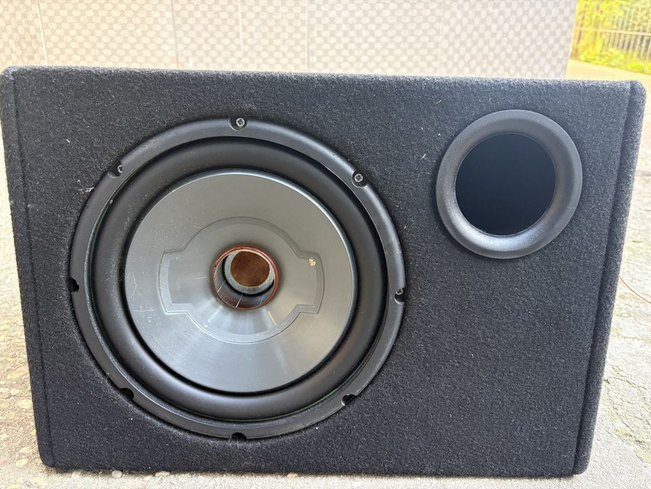Amplificator AMPIRE M85.4 + subwoofer Alpine