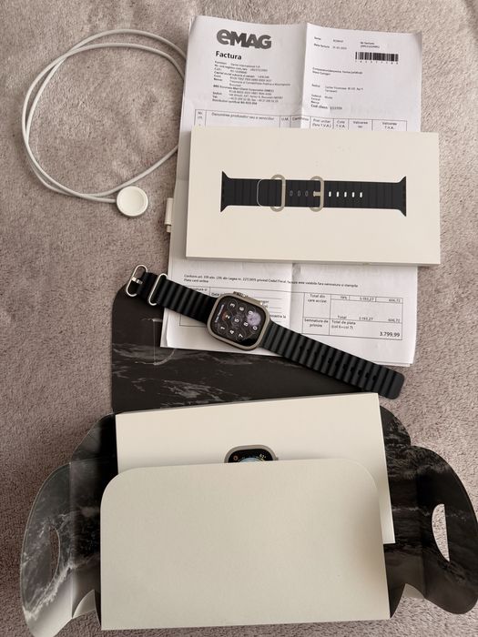 Apple Watch Titan Ultra Midnight Blue 49mm Gps + Cellular