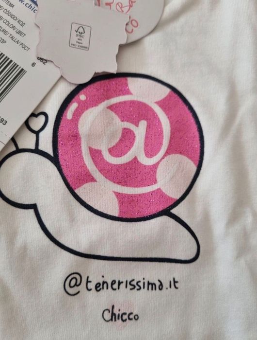 Бебешки нови дрешки за момиче Chicco 3-6 месеца, 62 см