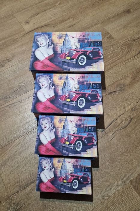 Cutii Marilyn Monroe / Box / Vintage / Espana / Cadou