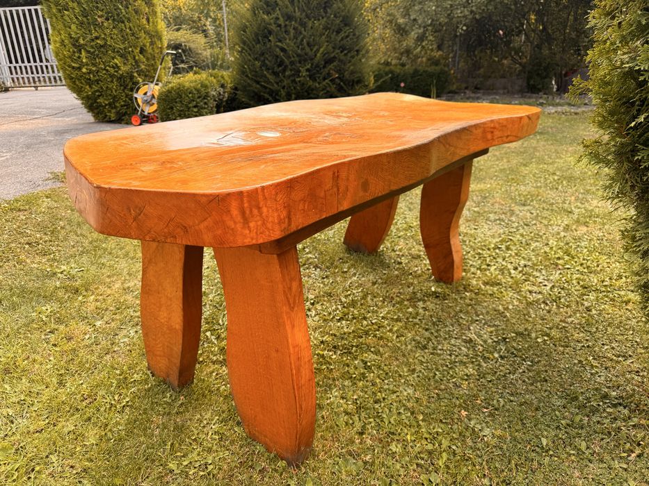 Бутикова масивна маса/бюро от дъб