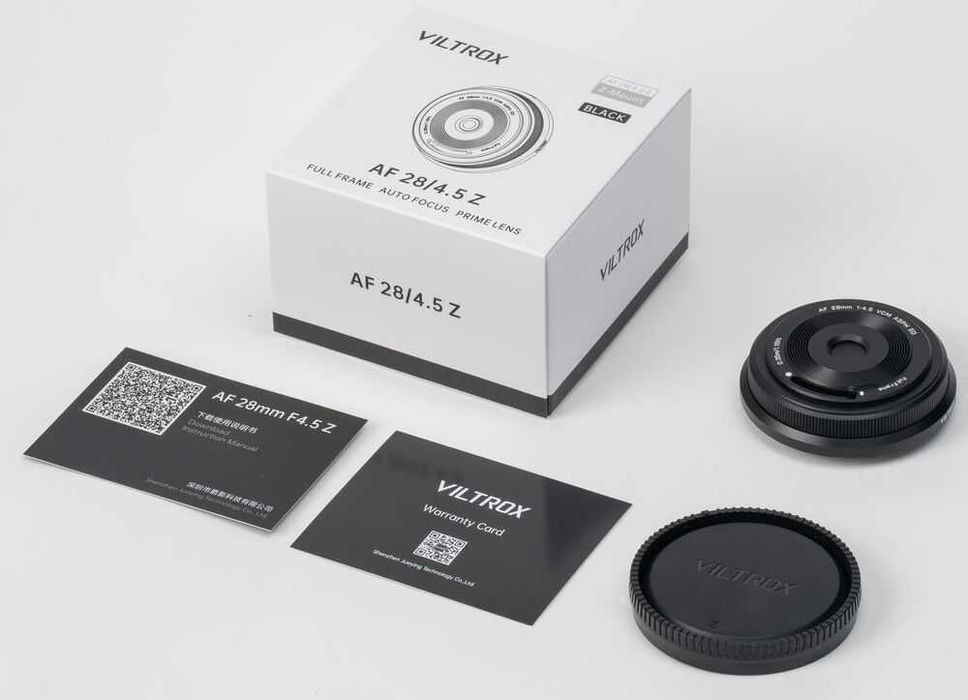 Viltrox 28mm f4.5 pentru nikon Z NOU !!
