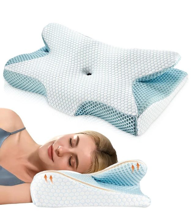 Perna ergonomica ortopedica si antialergica cu memorie