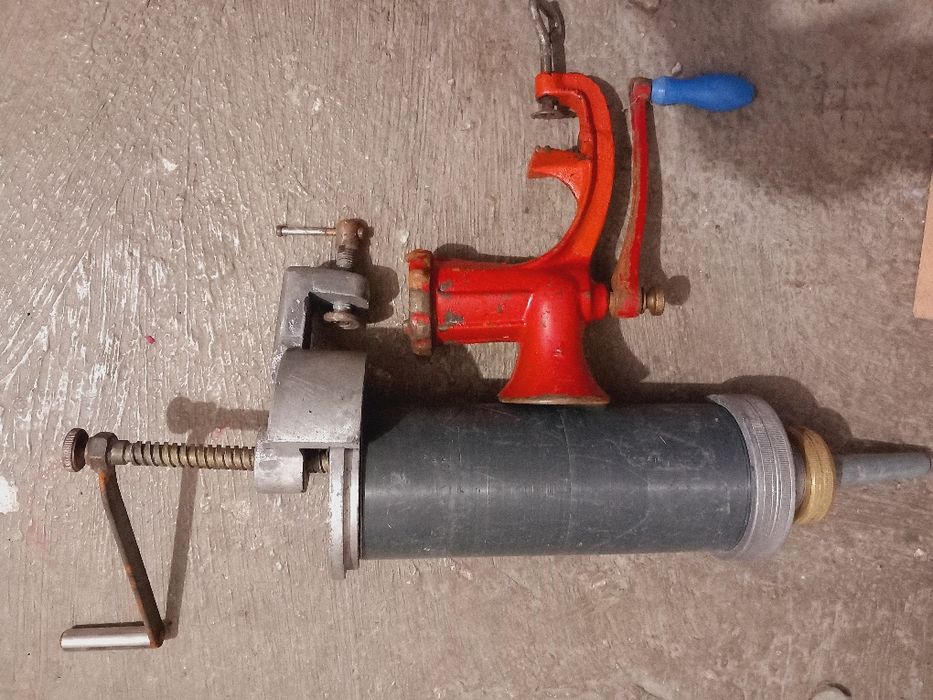 Masina Aparat Manual Umplut Facut Carnati Carnatar Veche