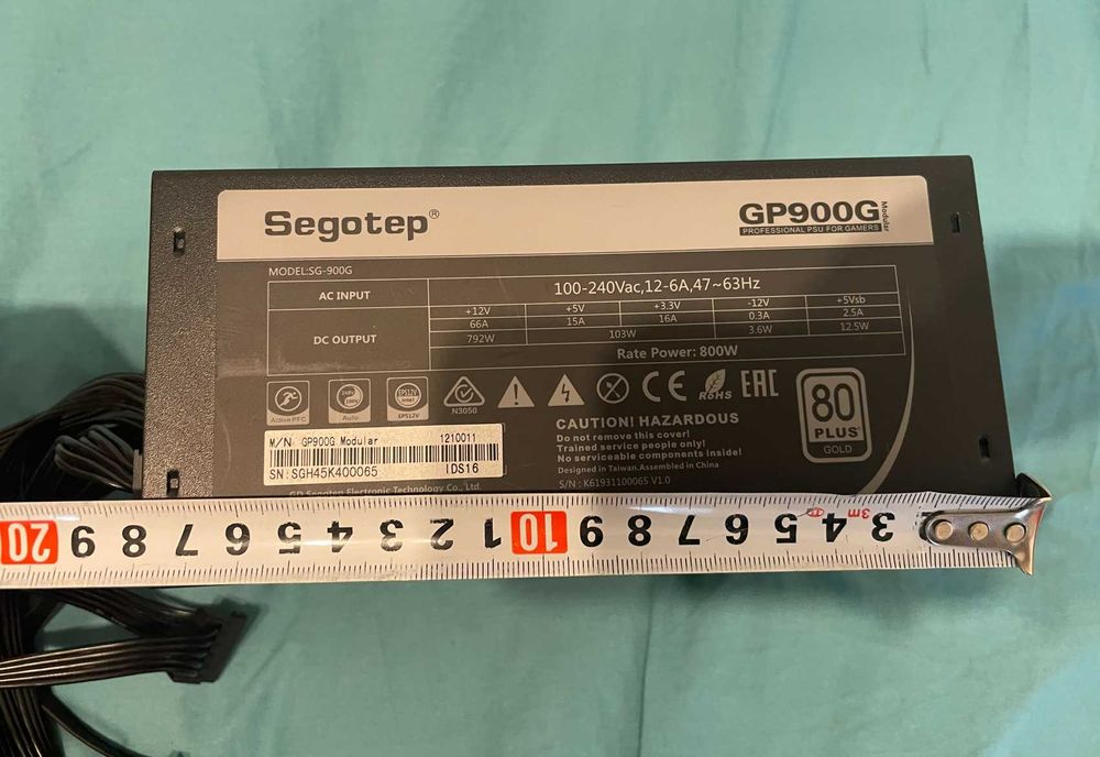 Sursa Segotep GP900G 800W 80+Gold