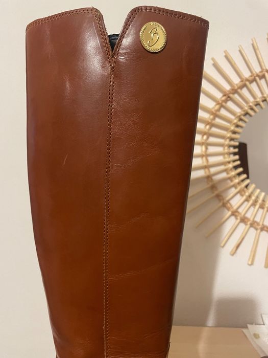 Vând cizme lungi benvenutti 35 noi piele