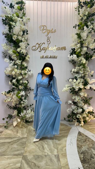 Вечернее платье длинное