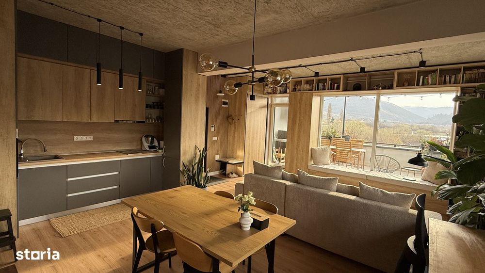Penthouse panoramic modern,lumină naturală, terasă & lifestyle premium