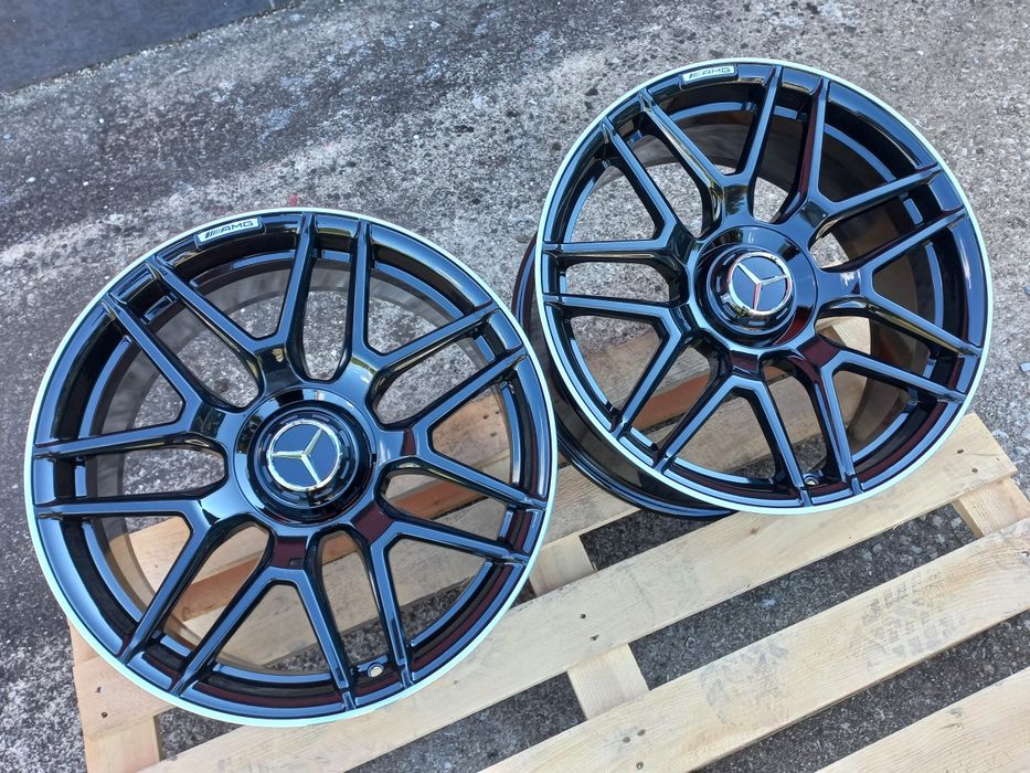 19.Mercedes Piano Black LIP 8.5J-9.5ж ET35-48 Спорт Пакет C E ML S GL