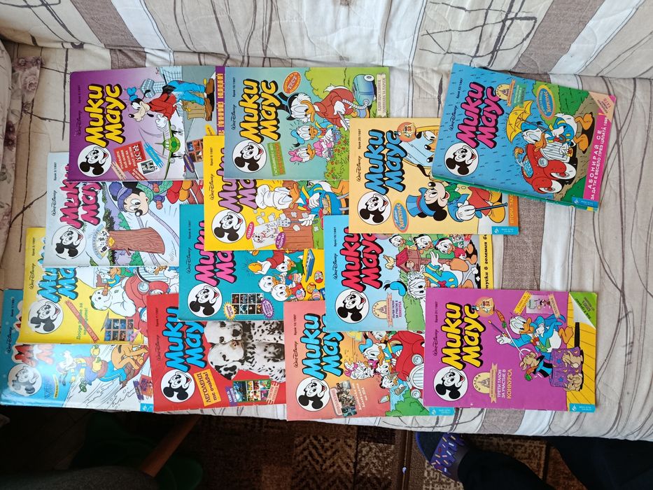 Списание Мики Маус - различни години