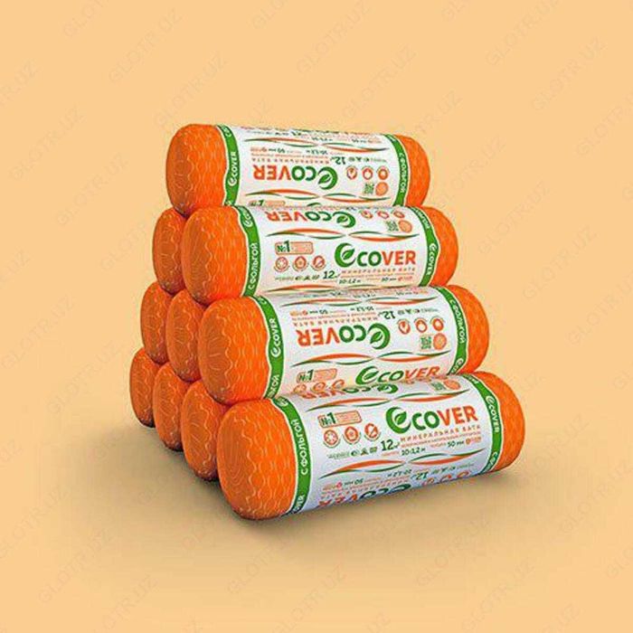 Минвата Ecover с фольгой 12 м2