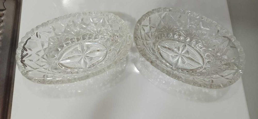 Хрустальные вазы. Производство Чехословакия, времён СССР,