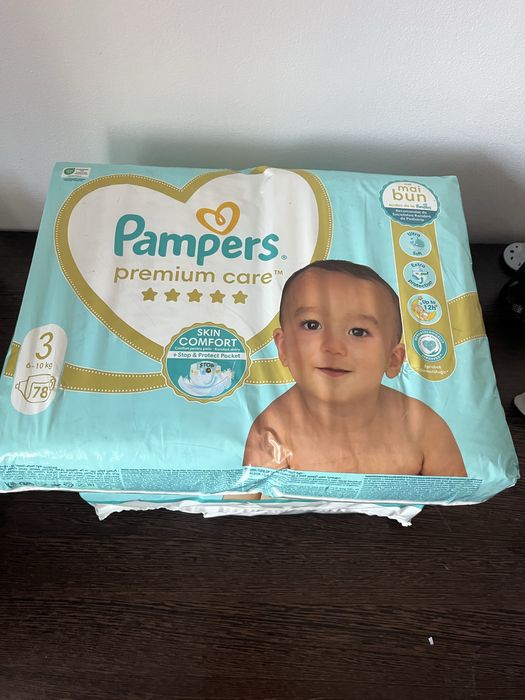 Scutece Pampers marimea 2 si 3