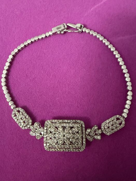 Бриллиантовый браслет