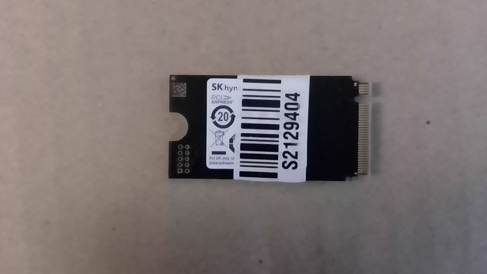 SSD NVMe SK Hynix 256gb 2242 3x4