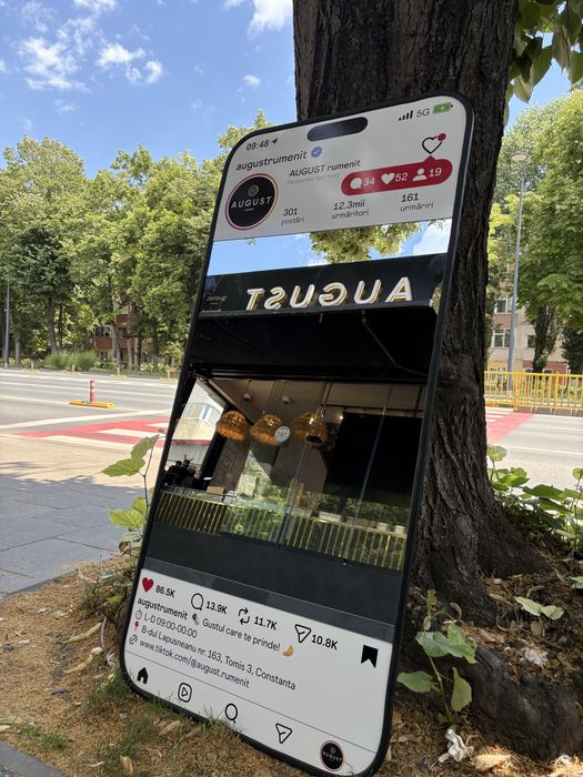 Oglinda Instagram - Facebook - TikTok Led
