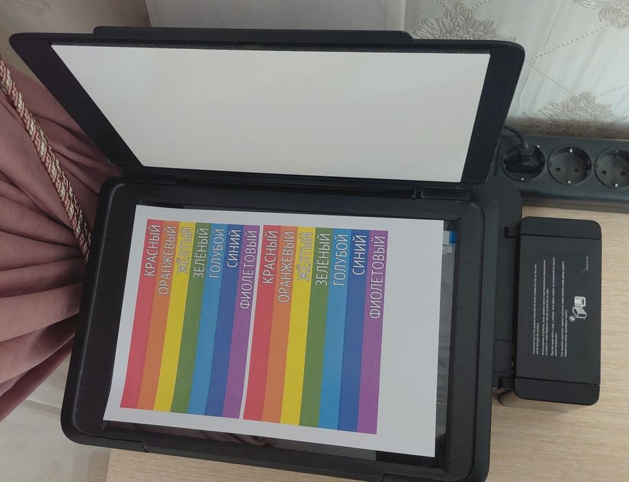 Принтер Epson L222 (МФУ 3 в 1: принтер + сканер + копир)