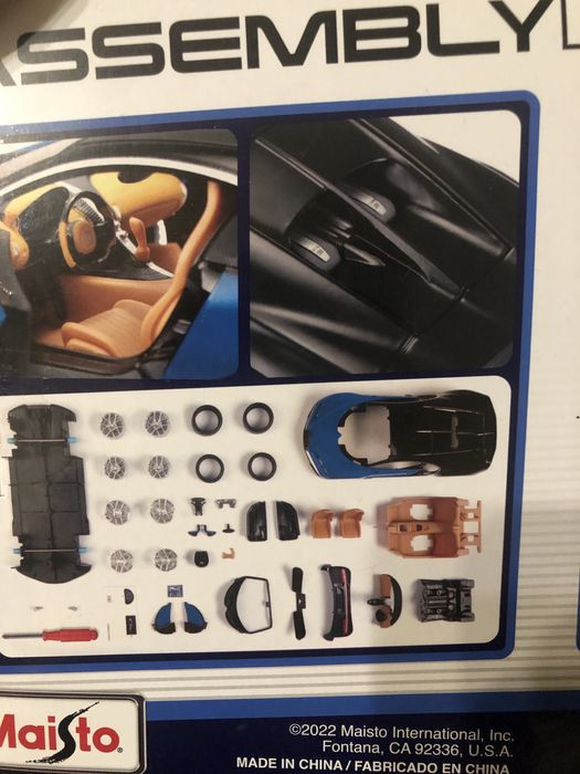 Бугатти широн машинка-конструктор