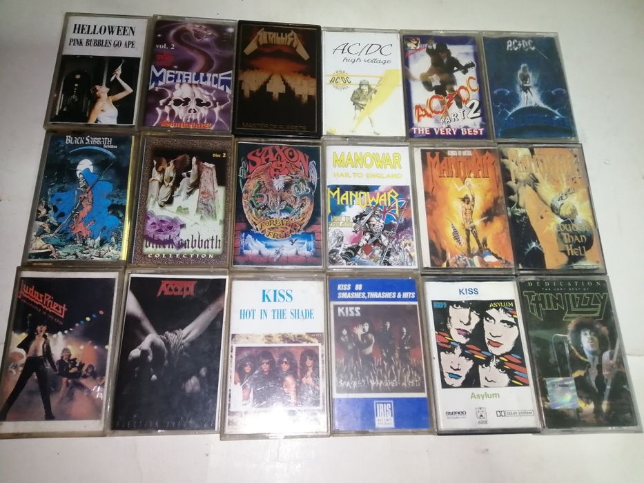 Касети с Рок и метъл изпълнители