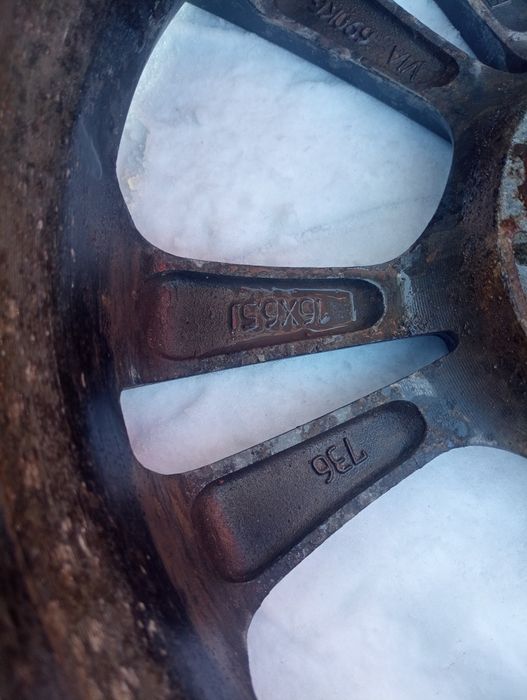 Диски легкосплавные R16 5*112