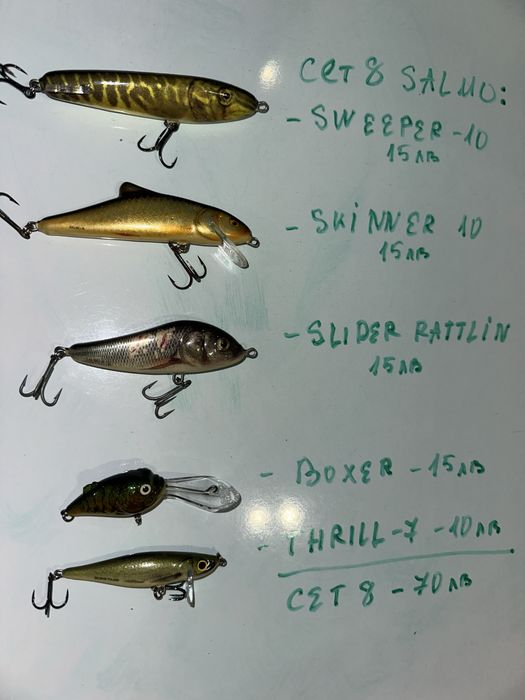 Воблери топ селекция