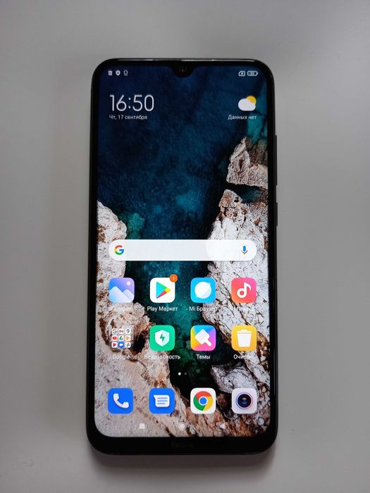 Xiaomi Redmi Note 8 (4гб/128гб) (Type-C, IPS) + чехол.