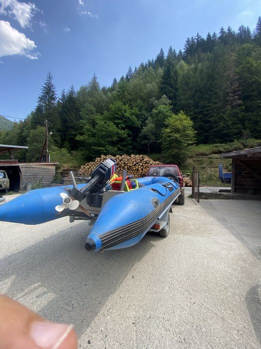 Надуваема лодка с мотор Yamaha 10 места