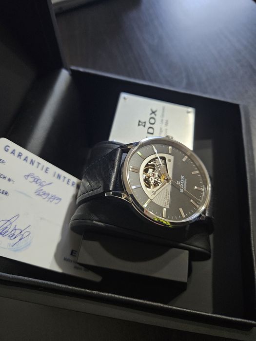 Ceas Edox Les Vauberts Open Heart Automatic