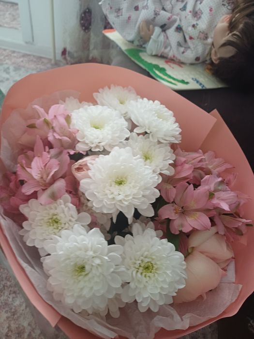 букет цветов, свежие