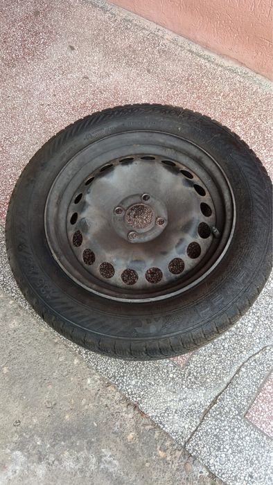 Jante 4x100 15” cu anvelope iarna