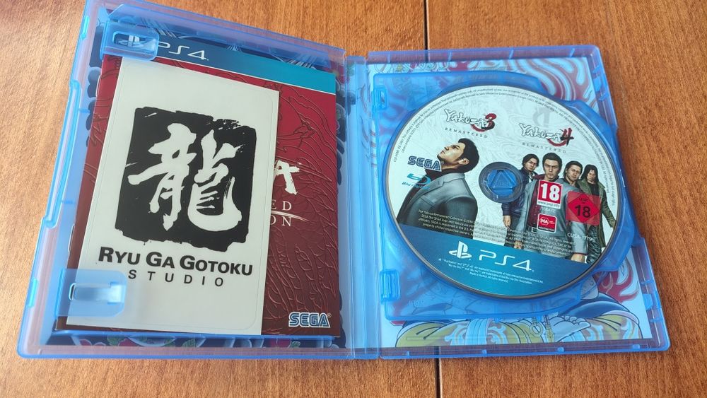 The Yakuza Remastered Collection PS4