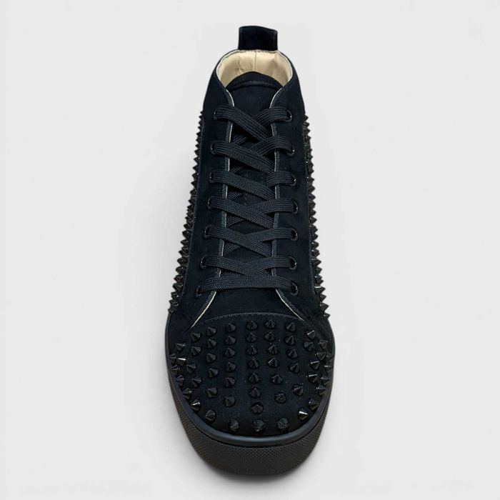 Christian Louboutin High Top Spike Sneakers – Negri – Mărimea 43