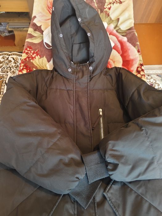 продам куртку, черная, состояние б/у