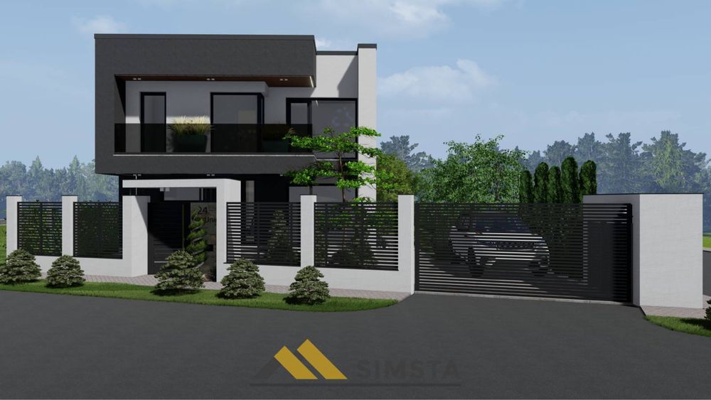Casa moderna Sanmartin-640 mp teren