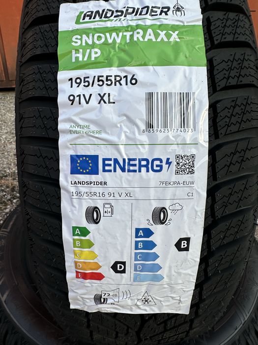 Нови Зимни Гуми LANDSPIDER SNOWTRAXX H/P 195/55R16 91V XL БОРД 1955516