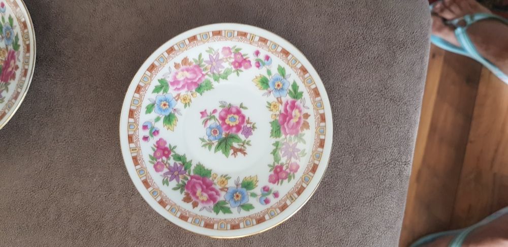 Set 6 cesti de cafea vechi din portelan fin