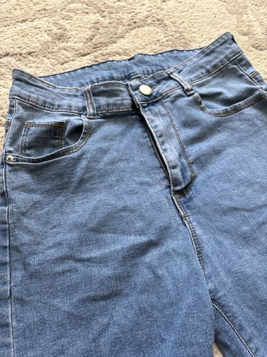 Шорты джинсы ашық көк түсте