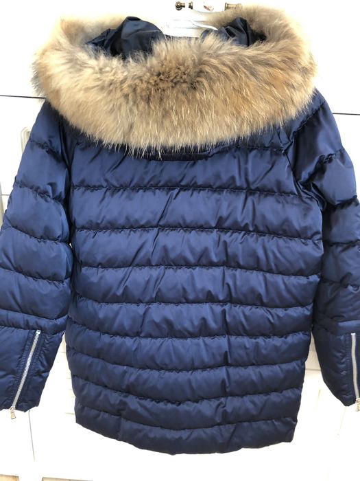 Geaca  Max Mara blana naturala