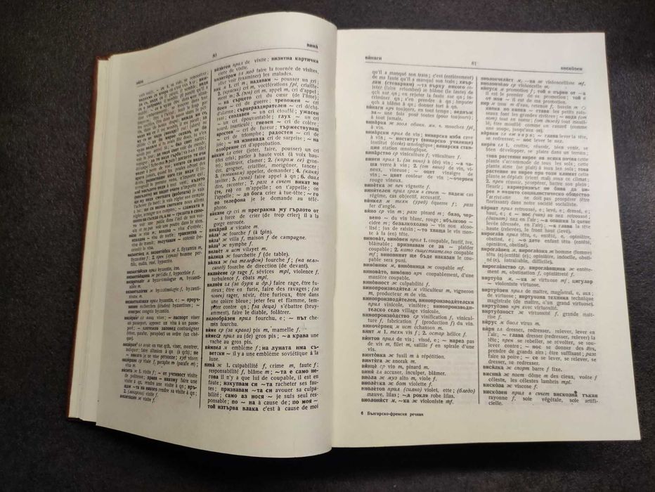 Българо-френски речник