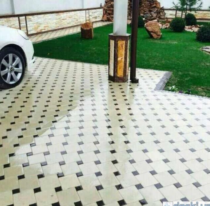 Чистка гранита мрамора бурчатки Мойка фасадов